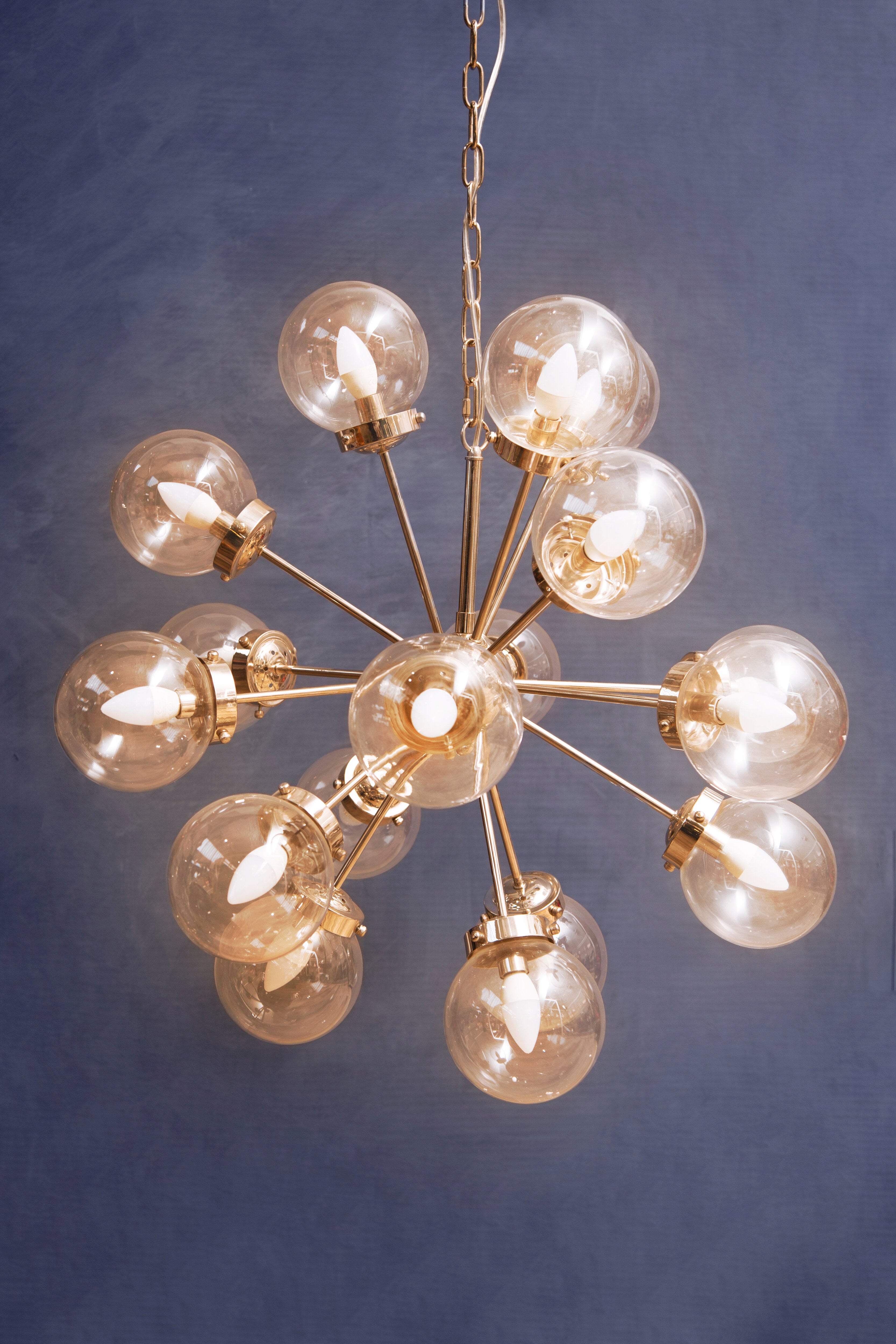 Luciano Abstract Burst Effect 18 Light Ceiling Light